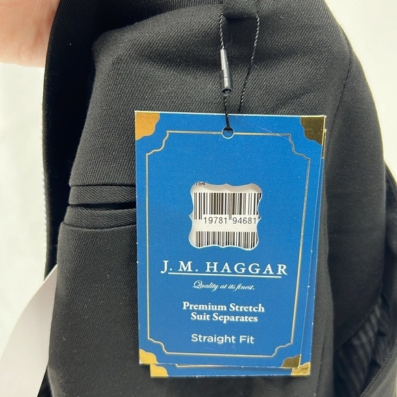 J.M Haggar NWT men’s straight fit Joe II pants 42X30 - Picture 8 of 10